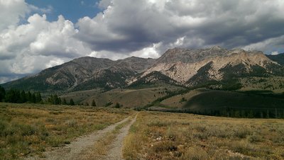 Open grassland with sweeping views