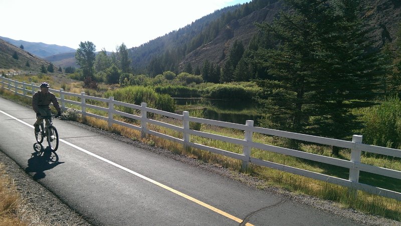 The Elkhorn Gulch area is scenic and peaceful