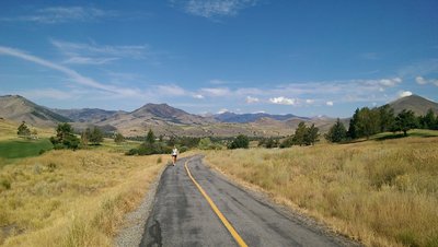 Rewarding views from the climb