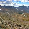 Looking over the west side of Fancy Pass