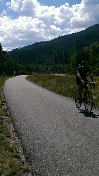 On the Eagle Valley Paved Path