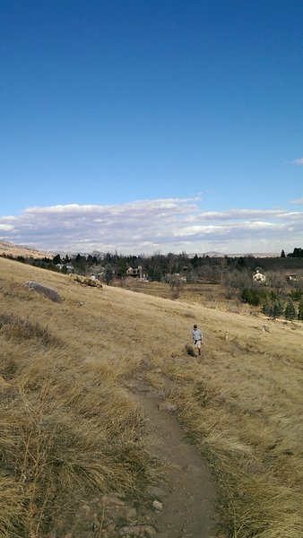 Views to the north from the Cairn Trail