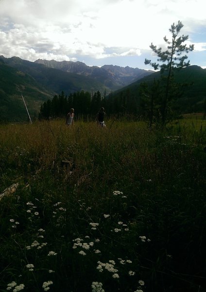 Gore Range views to the east are spectacular