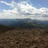 View of the Elk Mountains from the summit of Mount Sopris.