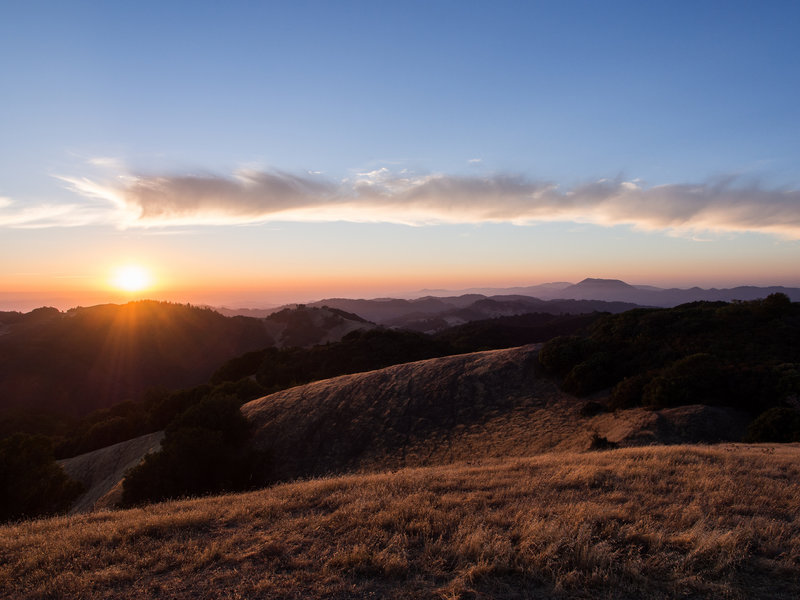 Sunset from Bald Mountain