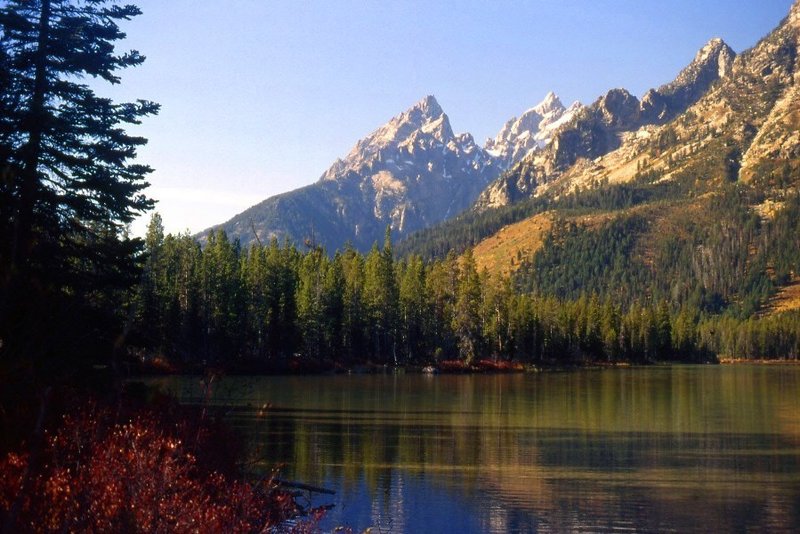 The Tetons from String Lake