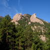 Bear Peak, the Goose and the Seal with permission from BoulderTraveler