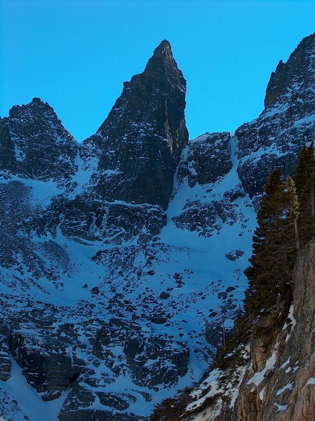 Shark's Tooth, Andrews Gorge, Rocky Mountain National Park, Colorado with permission from Richard Ryer