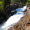 Alberta Falls, rushing snowmelt