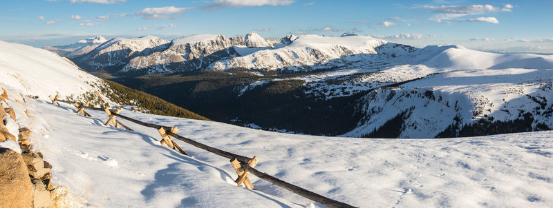 Snowy Trail Ridge Road