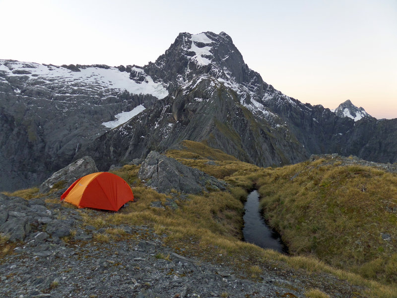 Camp at Gillespie Pass