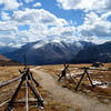 On the Fall River Pass trail