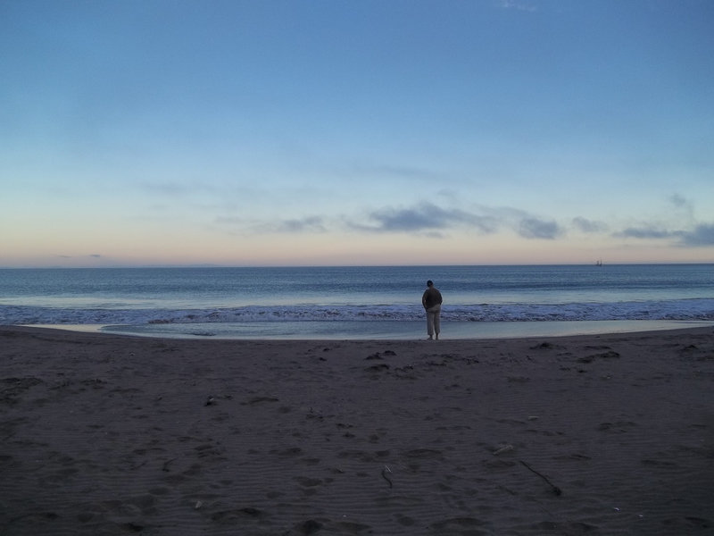 Drakes Bay at sunset