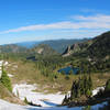 Another view of Seven Lakes Basin