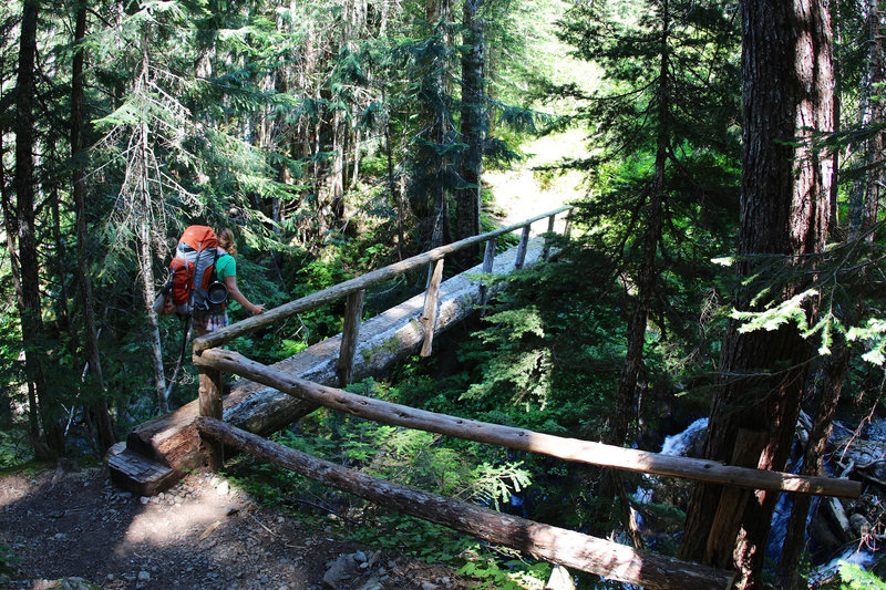 Crossing the Sol Doc River