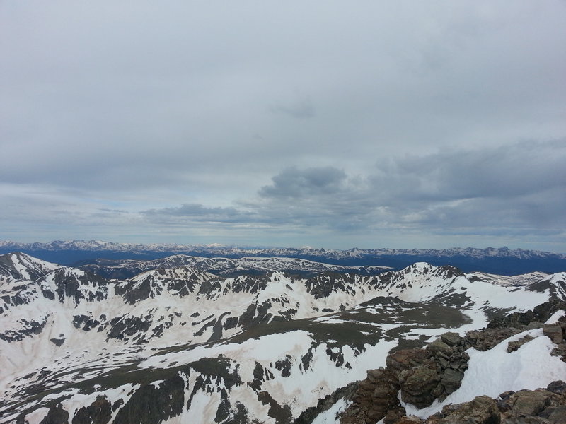 Quandary Peak summit view