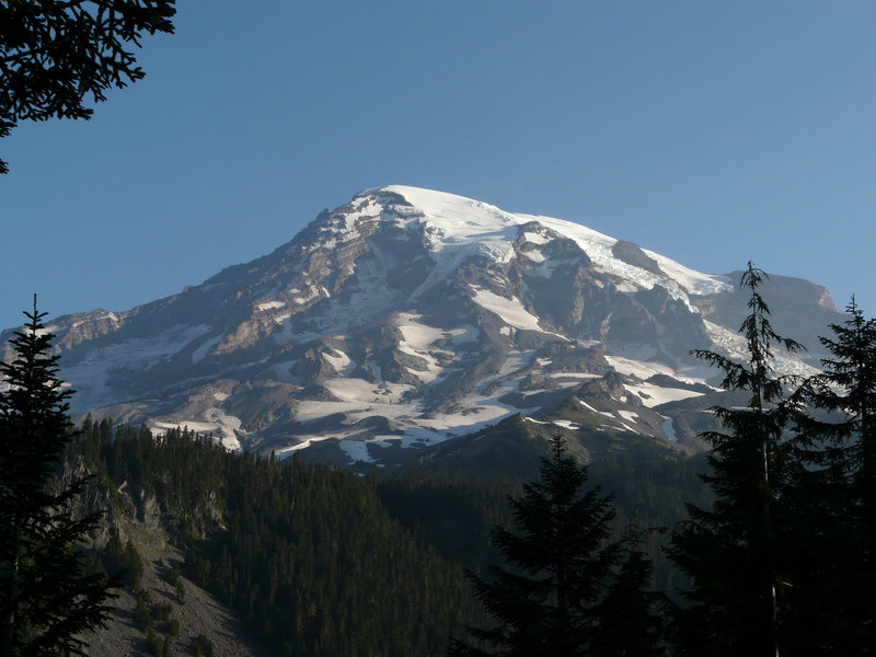 Mt. Rainer - clearly the focus of this park...