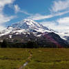 The eponymous Mt. Rainier.