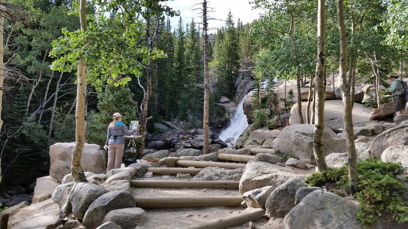 Approaching Alberta Falls