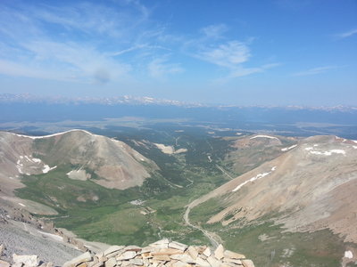 Mt Sherman summit view