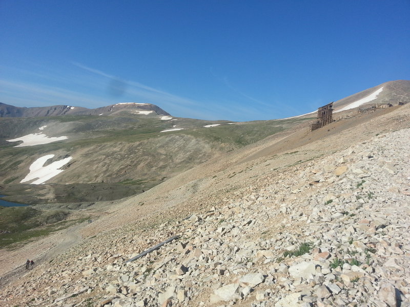 Passing by Mt Sherman's Dauntless Mine