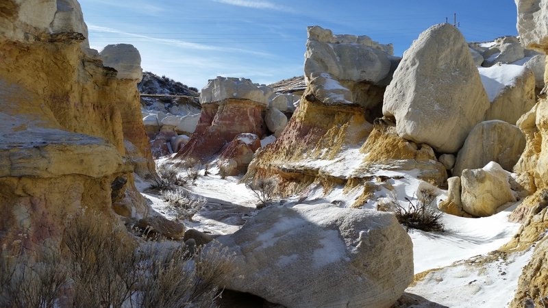 West side of Paint Mines Park