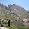 A small runoff pool near Cottonwood Lake.