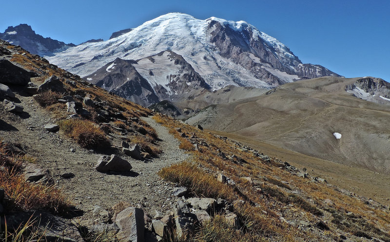 Mt Rainier and Third Burroughs Mt