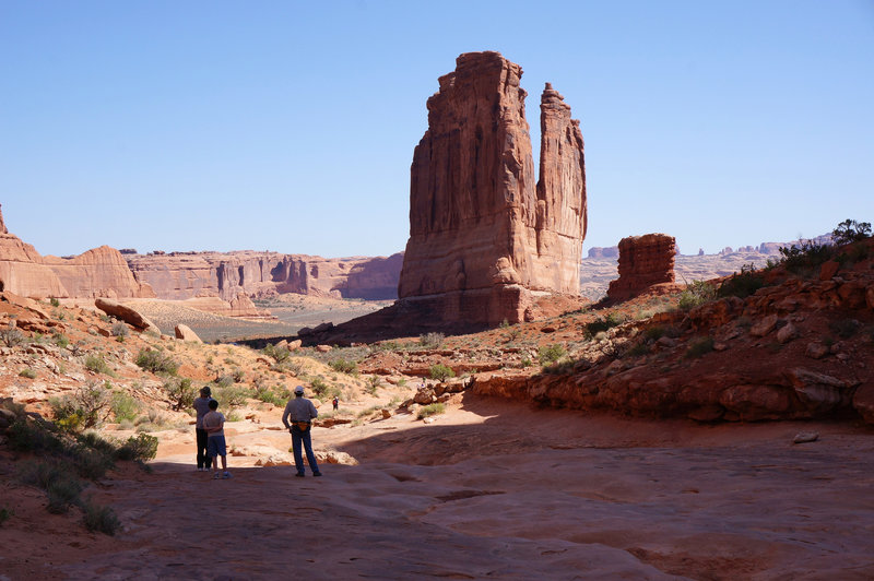 The huge spires along Park Avenue's canyon are reminiscent of Manhattan's skyscrapers