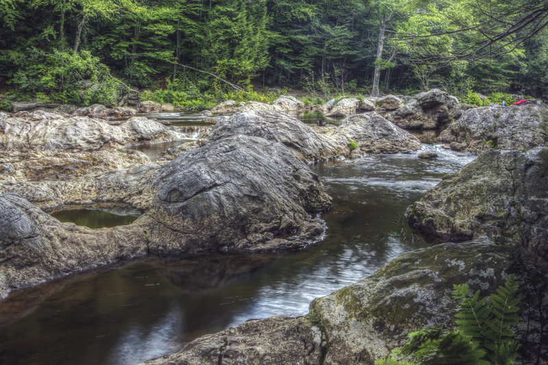 The Haystacks from Loyalsock Trail