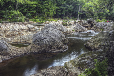 The Haystacks from Loyalsock Trail