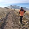 Climbing the White Rock Loop trail on Antelope Island