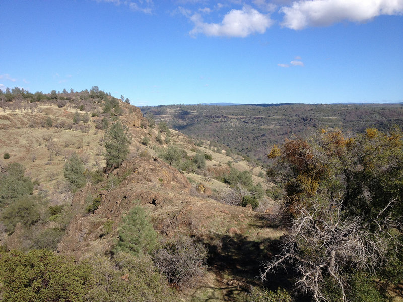 The view from B Trail.