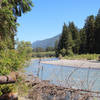 Silty water of the Hoh River