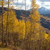 The nearly ever-present view of Mt of the Holy Cross