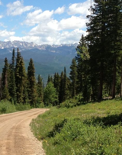 Cinch - more road than trail, but the scenery is good!