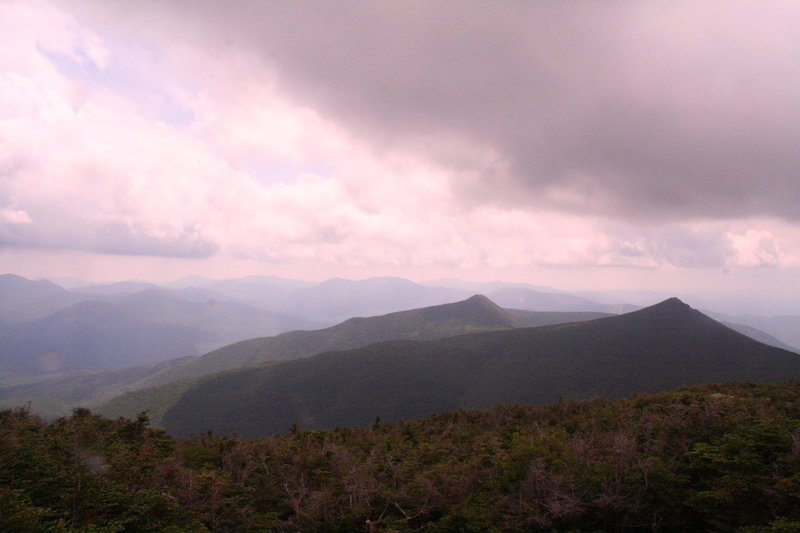 The White Mountains as seen from Franconia Ridge.