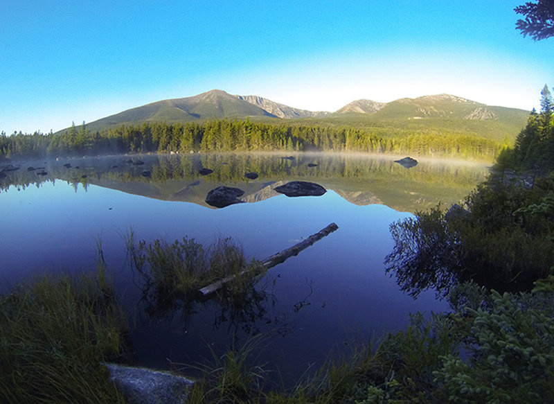 Katahdin from Whidden pond