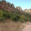 Cliffs around Oak Creek.