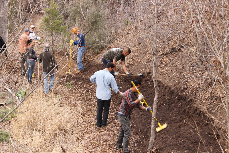 Trail work!