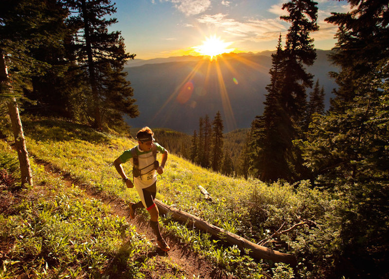 Sunrise in the Rockies!