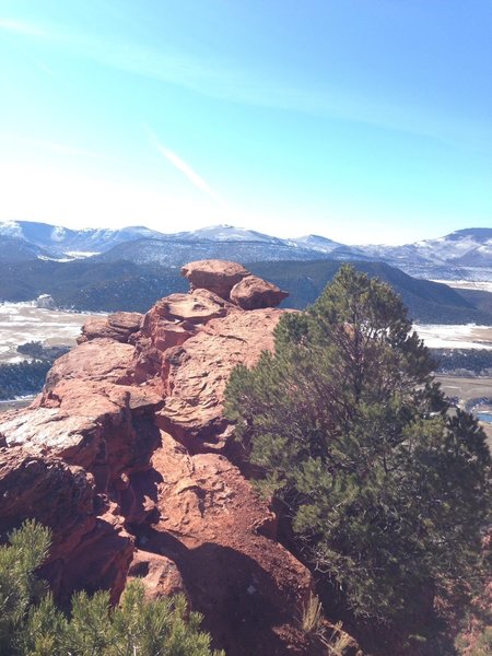 Mushroom Rock. A Carbondale landmark & a killer viewpoint.