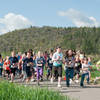 Race Day!  On the Twin Pines Trail