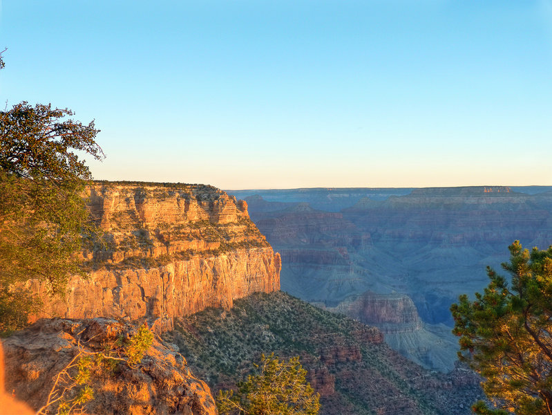 A beautiful Grand Canyon sunrise.