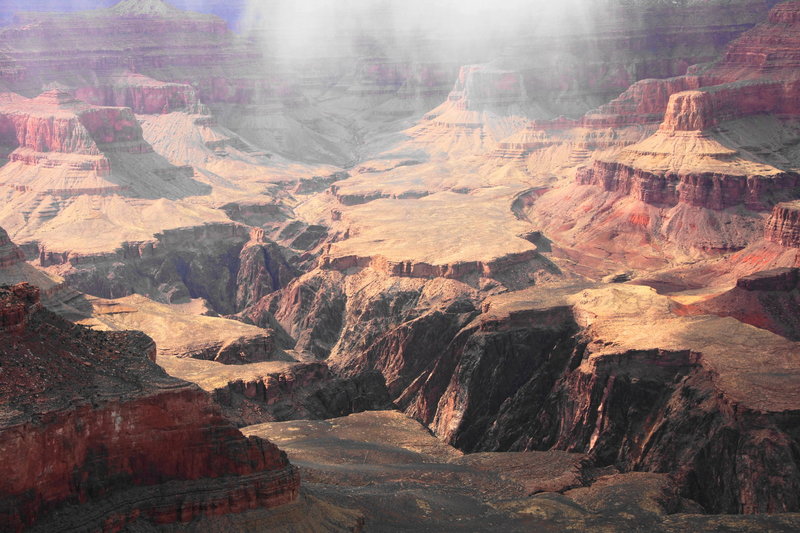 Grand Canyon seen from the South Rim.