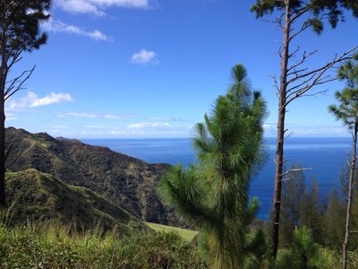 Beautiful view of the west side of Oahu.