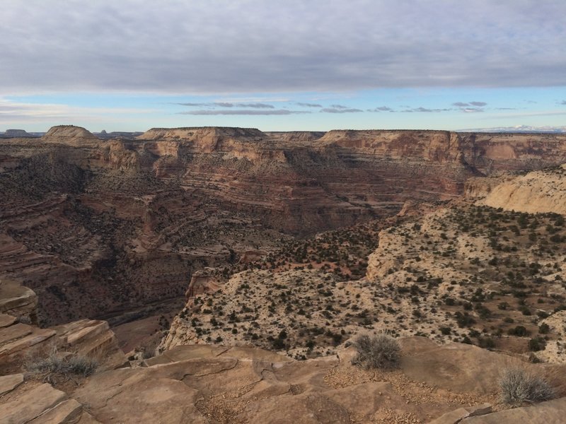 Overlooking "Little Grand Canyon" at The Wedge