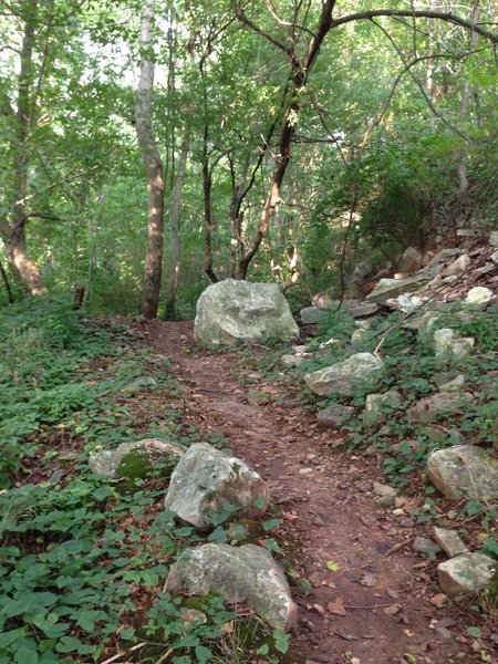 Rocks along the High Road