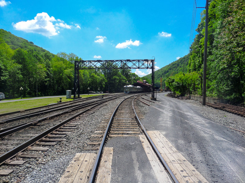 Rail Road Track - the start