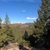 View north from the top of the Eldorado Canyon Trail.